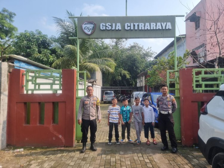 Kegiatan Ibadah Minggu Kasih Berlangsung Aman di Wilayah Hukum Polsek Cikupa