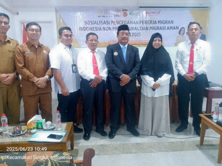Sosialisasi Migrasi Aman 2025 di Aceh Singkil Tuai Polemik: Peserta Pulang karena Tidak Bisa Masuk Ruangan