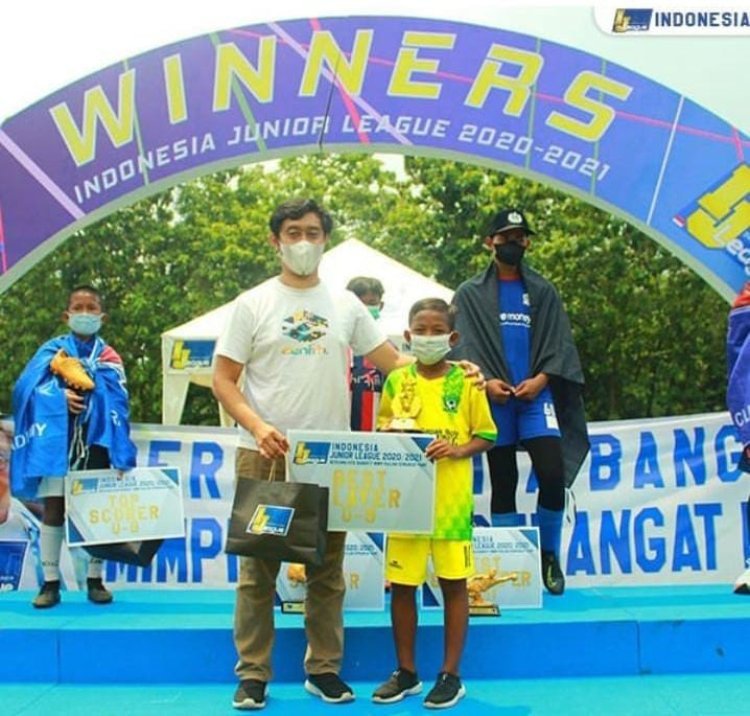 Deco Alfian Maulana Cetak Sejarah Bersama Asiana Soccer School