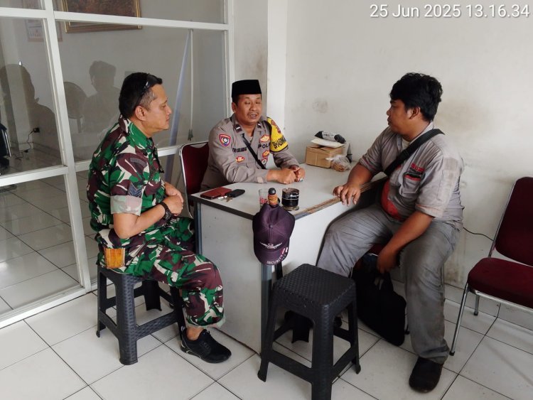 Bhabinkamtibmas Bitung Jaya Gencarkan Sosialisasi Layanan 110, Warga Apresiasi Kehadiran Polri