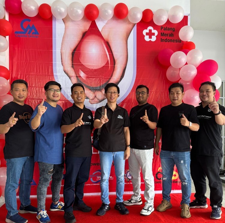 Kepedulian Tanpa Batas: Capella Group Laksanakan Donor Darah dan Pemeriksaan Kesehatan Gratis