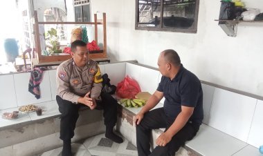 Bhabinkamtibmas Desa Bojong Polsek Cikupa Jalin Kedekatan dengan Warga Melalui Sambang dan Himbauan Kamtibmas