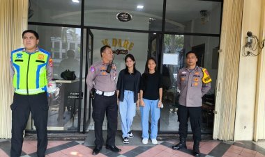 Polsek Cikupa Kawal Ketat Ibadah Minggu Kasih di Sejumlah Gereja Citra Raya