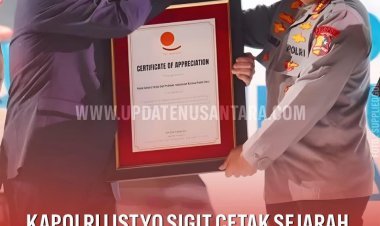 Kapolri Listyo Sigit Raih Penghargaan Tertinggi dari ITUC, Diakui Dunia atas Komitmen Lindungi Buruh