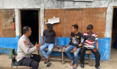 Polisi Peduli Pengangguran: Bhabinkamtibmas Kel. Bunder Ajak Warga Bangkit dan Berkarya