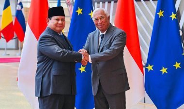 Presiden Prabowo Bertemu Presiden Dewan Eropa António Costa, Bahas Kemitraan Ekonomi Strategis