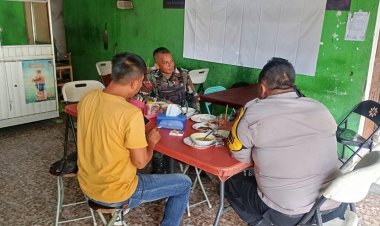 Bhabinkamtibmas Desa Dukuh Sambangi Warung Binaan, Jalin Silaturahmi dan Edukasi Warga