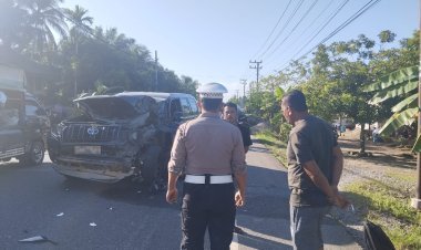 Laka Lantas di Aceh Jaya: Tidak Ada Korban Jiwa, Kerugian Materi Capai Rp7 Juta