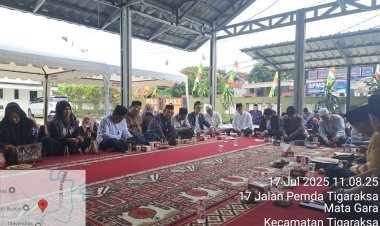 Bripka Rahmat Heriana Rutin Hadiri Pengajian Bulanan di Kantor Desa Matagara