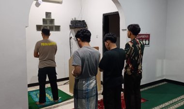 Subuhan Keliling di Sukamulya, Polri Ajak Warga Jaga Keamanan Lingkungan