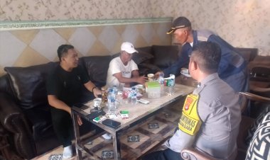 Pererat Sinergi, Polsek Cikupa Kunjungi Kades Sukanagara dalam Giat Silaturahmi Kamtibmas