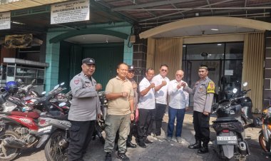 Harmoni di Hari Minggu: Polsek Cikupa Amankan Ibadah Rutin Umat Kristiani Lewat Kegiatan Minggu Kasih
