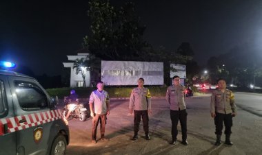 Patroli Malam Akhir Pekan, Polsek Cikupa Gencarkan Ops Cipkon untuk Jaga Keamanan Wilayah