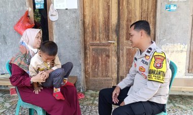 Dekat dengan Warga, Bhabinkamtibmas Pasir Jaya Jalin Silaturahmi untuk Ciptakan Lingkungan Aman