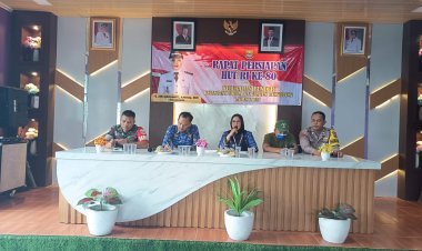 Rapat Persiapan HUT RI ke-80, Bhabinkamtibmas Kelurahan Bunder Dorong Semangat Gotong Royong Warga