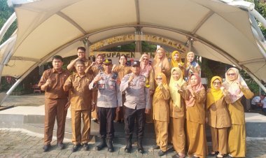 Wakapolsek Tigaraksa AKP Rawi Menjadi Irup di SMPN 1 Tigaraksa, Ajak Pelajar Menjauhi Kenakalan Remaja