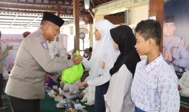 Polresta Tangerang Gelar Doa Bersama dan Santunan Yatim di Hari Harlah Bhayangkari
