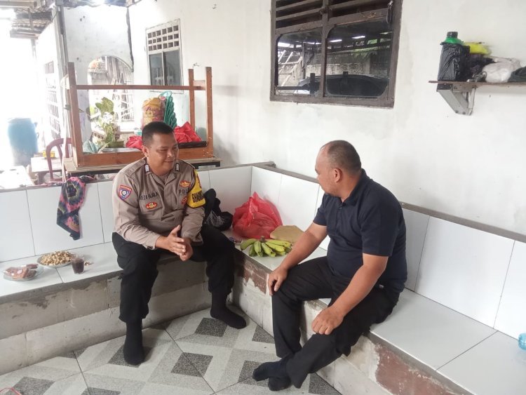 Bhabinkamtibmas Desa Bojong Polsek Cikupa Jalin Kedekatan dengan Warga Melalui Sambang dan Himbauan Kamtibmas