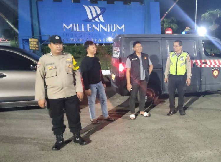 Polsek Cikupa Gelar Patroli Cipta Kondisi, Antisipasi Gangguan Kamtibmas di Sejumlah Titik Rawan