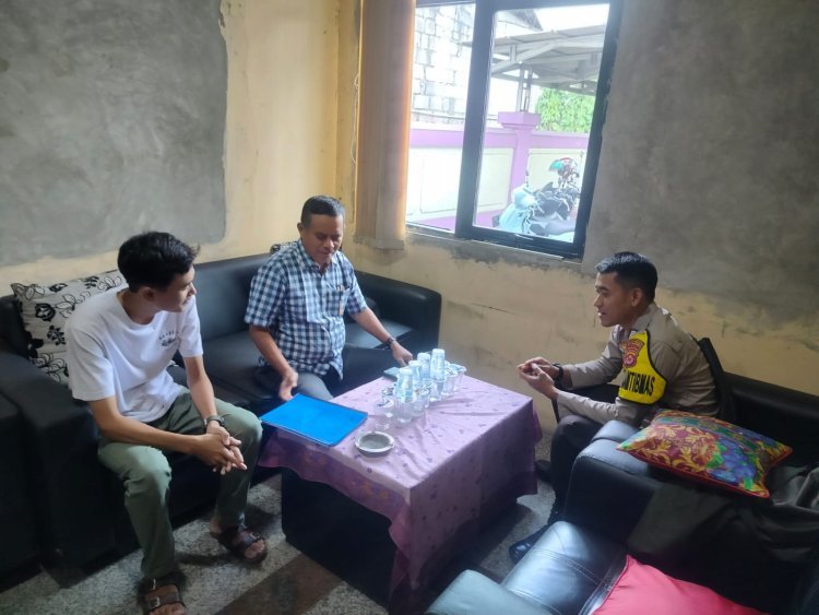 Bhabinkamtibmas Cibadak Ajak Warga Perkuat Sinergi Jaga Kamtibmas