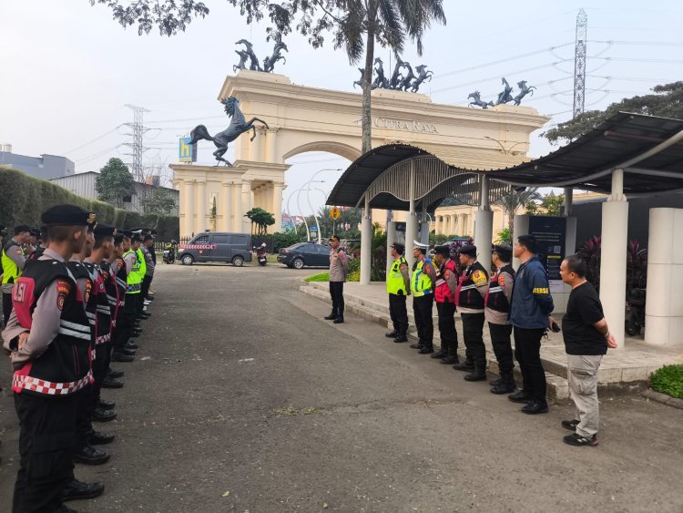 Apel Pengamanan PSHT di Cikupa, 105 Personil Dikerahkan Jaga Kondusivitas Acara Pengesahan Warga Baru