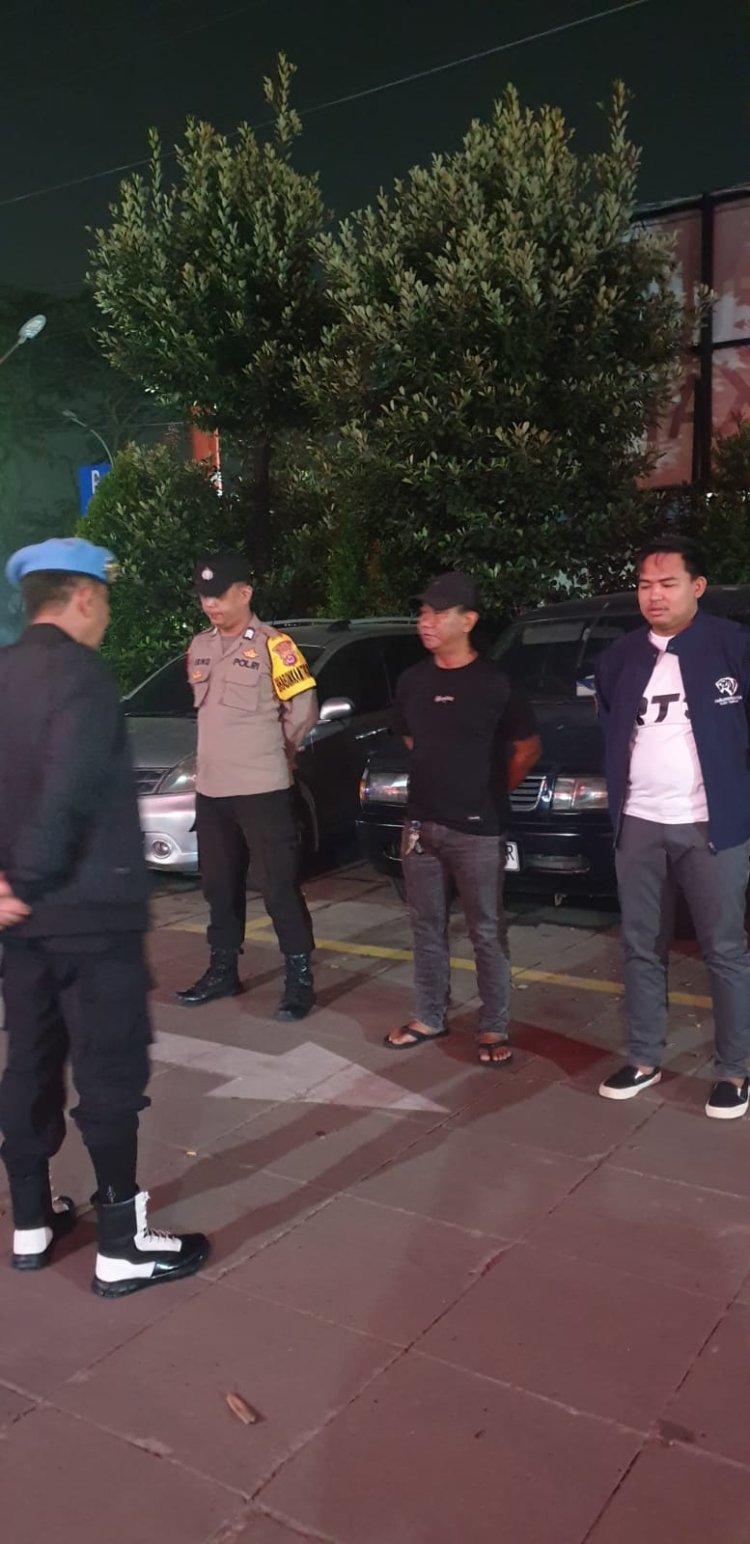 Personel Polsek Cikupa Gelar Patroli Ops Cipkon di Tengah Malam untuk Antisipasi Gangguan Kamtibmas