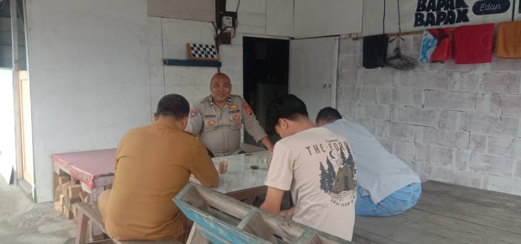 Bhabinkamtibmas Desa Budimulya Ajak Warga Pengangguran Bangkit Lewat Program Polisi Peduli Pengangguran