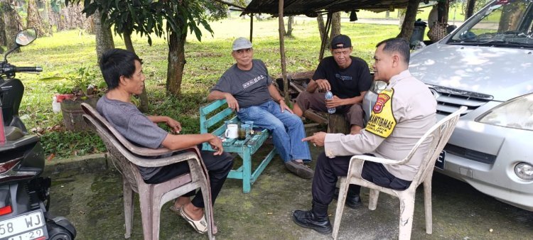 Polisi Peduli Pengangguran: Bhabinkamtibmas Pasir Jaya Ajak Warga Bangkit dan Berkarya