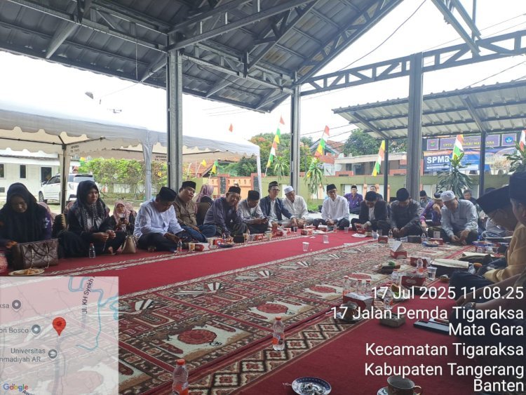 Bripka Rahmat Heriana Rutin Hadiri Pengajian Bulanan di Kantor Desa Matagara