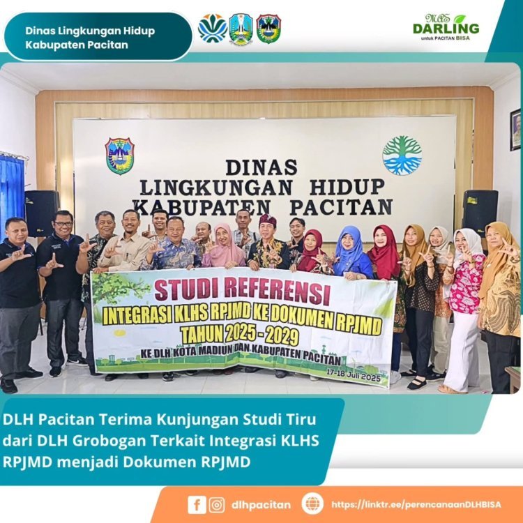 DLH Pacitan Terima Kunjungan Studi Tiru dari DLH Grobogan: Perkuat Sinergi Pembangunan Berkelanjutan