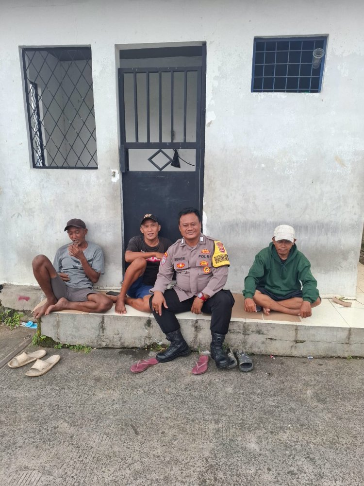 Bhabinkamtibmas Desa Talaga Ajak Warga Pengangguran Bangkit Lewat Program Polisi Peduli