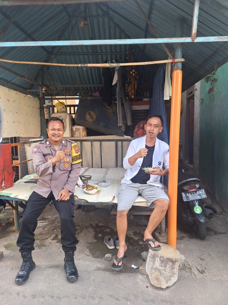 Pererat Kedekatan dengan Warga, Bhabinkamtibmas Desa Cikupa Gelar Sambang dan Himbauan Kamtibmas