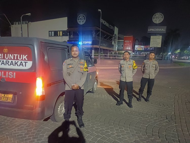 Patroli Cipkon Dini Hari, Polsek Cikupa Sisir Titik Rawan di Citra Raya