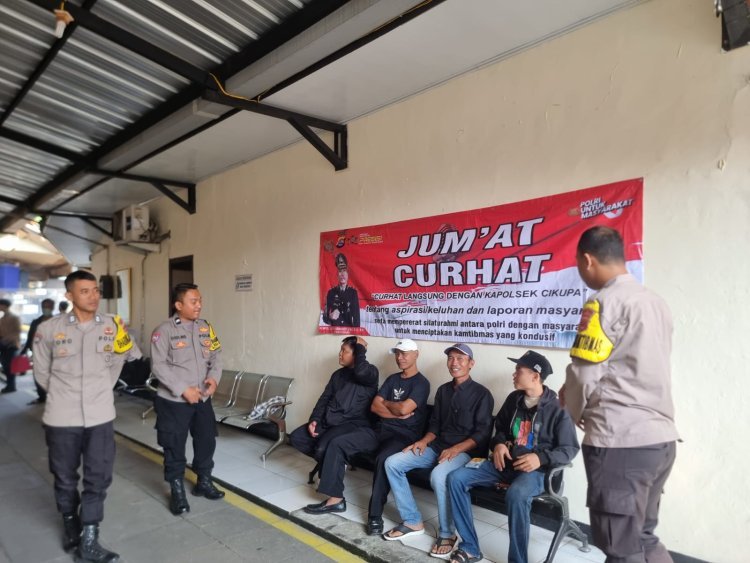 Jumat Curhat Polsek Cikupa: Pererat Silaturahmi dan Bangun Kepercayaan Publik