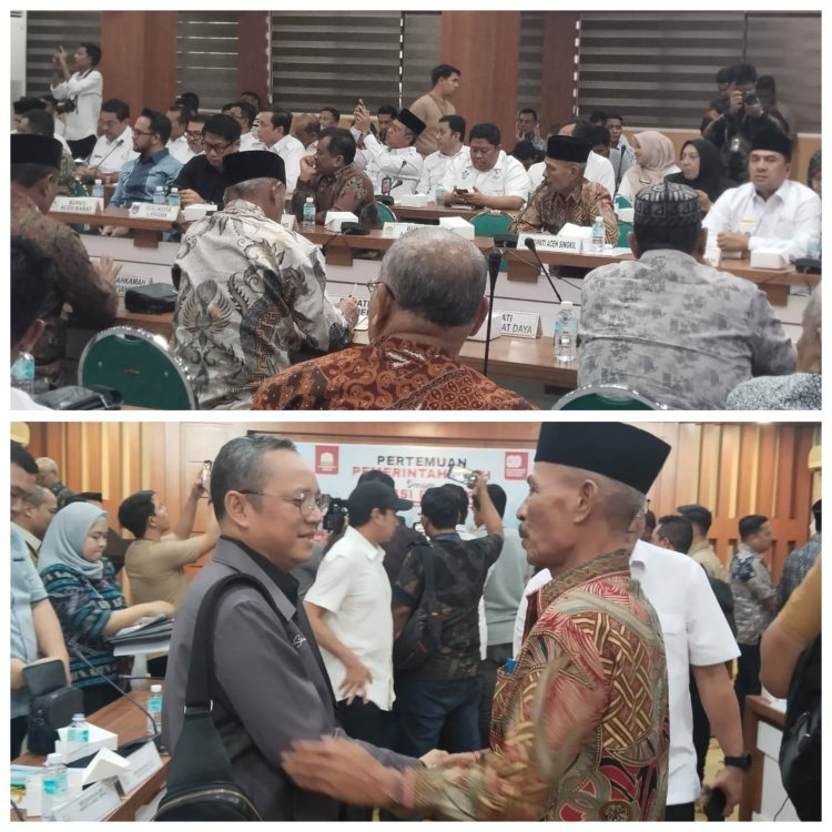 Deddy Sitorus Serap Aspirasi Wakil Bupati Aceh Singkil Saat Kunjungan Kerja Komisi II DPR RI di Banda Aceh