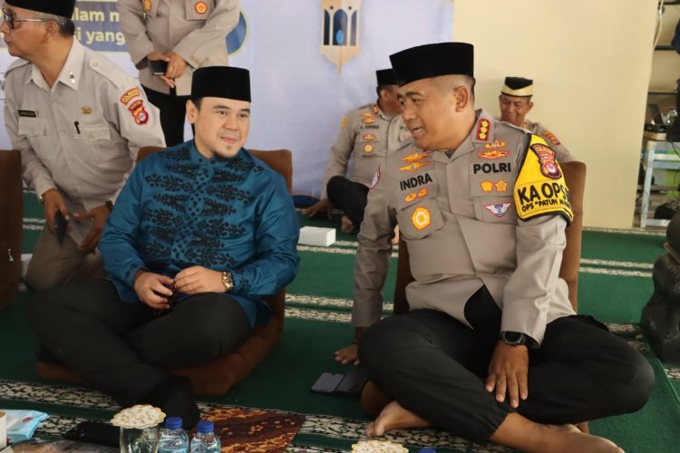 Polresta Tangerang Gelar Doa Bersama dan Santunan Yatim Bareng Ustaz Hilman Fauzi