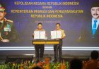 Teken Nota Kesepahaman dengan Kementerian Imipas, Kapolri Harap Sinergisitas Makin Optimal