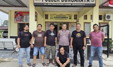 Sat Reskrim Polres Simalungun Berhasil Ringkus Pelaku Pembunuhan Setelah 11 Bulan Buron Hingga ke Riau