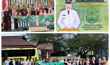 Kontingen MTQ Kecamatan Gunung Meriah Siap Pertahankan Gelar Juara Umum di MTQ Aceh Singkil ke-XXXVII