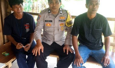 Bhabinkamtibmas Polsek Cikupa Ajak Warga Pengangguran Bangkit Lewat Program Polisi Peduli