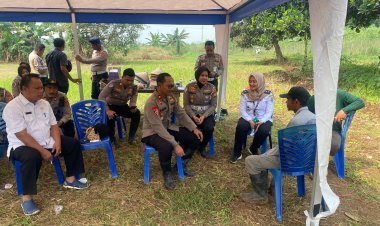 Polresta Tangerang Luncurkan Program Penanaman Jagung Serentak di Kelurahan Bunder