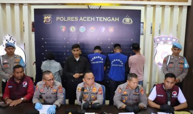 Polres Aceh Tengah Gelar Press Release 29 Kasus Unggulan, Ungkap Tipikor, Curanmor, Jarimah Seksual, Narkotika dan Operasi Patuh Seulawah 2025