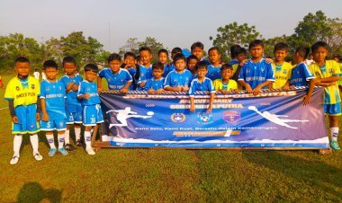 ANNIVERSARY SSB BUNDER PUTRA:  Festival Sepak Bola Usia Dini Meriahkan Lapangan Bunder Putra