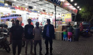 Polsek Kronjo Gerakkan Personel Binmas dalam Patroli Malam