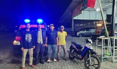 Polsek Kronjo Sasar Jalur Rawan dalam Patroli Malam KRYD