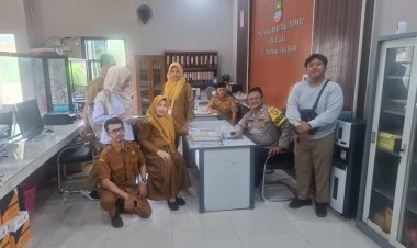 Bhabinkamtibmas Desa Talaga Sambang Warga, Ajak Manfaatkan Layanan 110