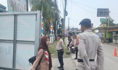 Kapolresta Tangerang Pastikan Bubaran Sekolah Berjalan Aman dan Tertib