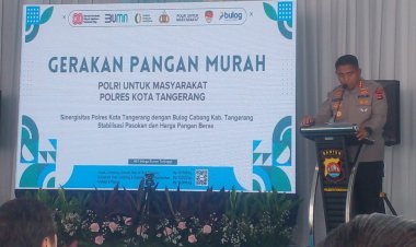 HUT RI ke-80, Polresta Tangerang Hadirkan Pangan Murah untuk Warga