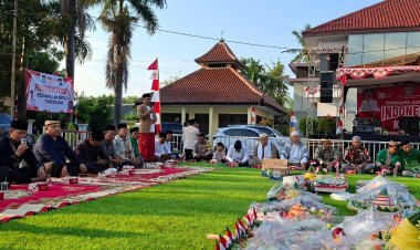 Tasyakuran HUT RI Ke–80 di Kronjo, Polsek Kronjo Perkuat Sinergi dengan Masyarakat