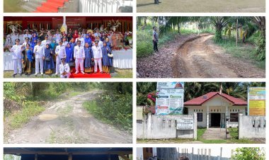 HUT RI ke-80 di Simpang Kanan Berlangsung Meriah, Warga Harapkan Perhatian Pemerintah